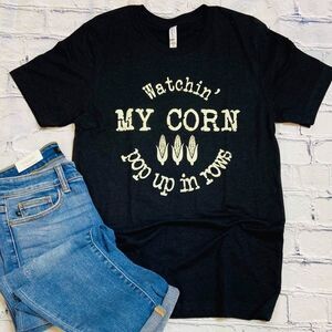 ‎Watchin" My Corn Pop Up In Rows T-shirt